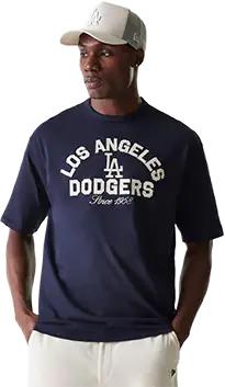 New Era MLB Heritage Oversized Los Angeles Dodgers T-shirt Blau