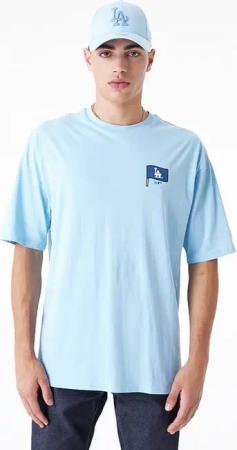 New Era MLB Los Angeles Dodgers Burger Graphic Oversized T-shirt Blau