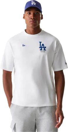 New Era MLB Los Angeles Dodgers Graphic Oversized T-shirt Weiß