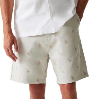 New Era MLB Los Angeles Dodgers MLB Monogram Short Beige