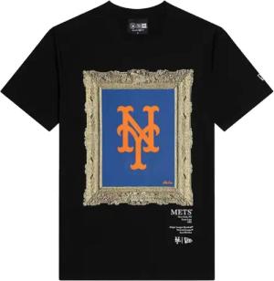 New Era MLB New York Mets Curcus T-shirt Schwarz