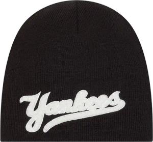 New Era MLB New York Yankees Chenille Beanie Schwarz