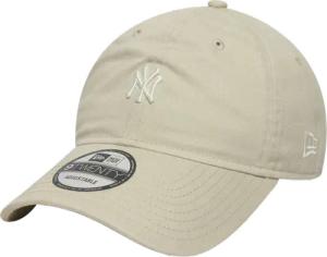 New Era MLB New York Yankees Mini Logo Washed 9twenty Cap Beige