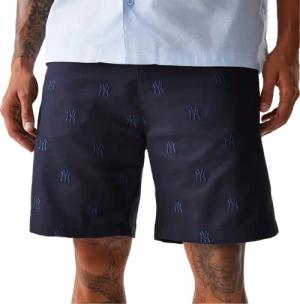 New Era MLB New York Yankees Monogram Short Blau