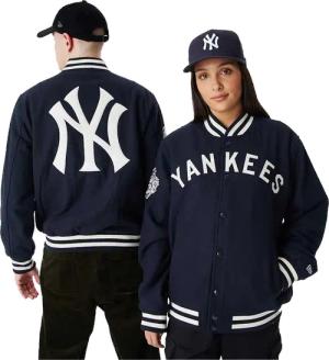 New Era MLB New York Yankees Varsity Jacke Blau