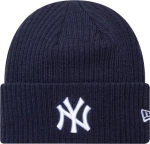 New Era MLB Wide Cuff New York Yankees Beanie Blau