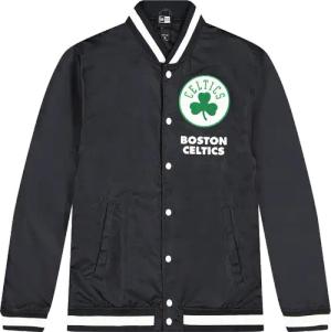 New Era NBA Boston Celtics Logo Varsity Jacke Schwarz