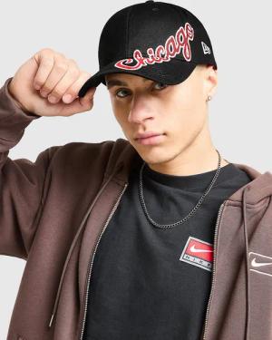 New Era NBA Chicago Bulls 9FORTY Cap - Damen, Schwarz