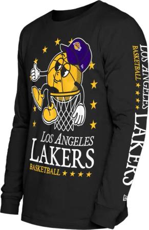 New Era NBA Los Angeles Lakers Oversized Sweatshirt Schwarz