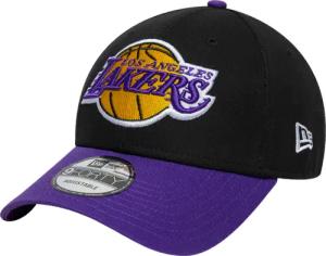 New Era NBA Los Angeles Lakers Side Patch 9forty Cap Schwarz