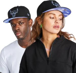 New Era NBA Unisex Schneller Rücken - Schwarz - Größe S/M