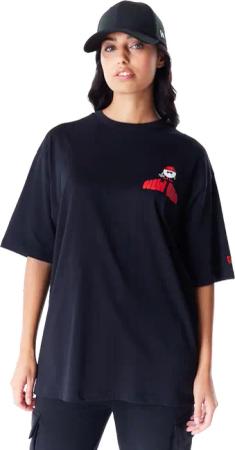 New Era Ne Ny City Graphic Oz T-shirt Schwarz