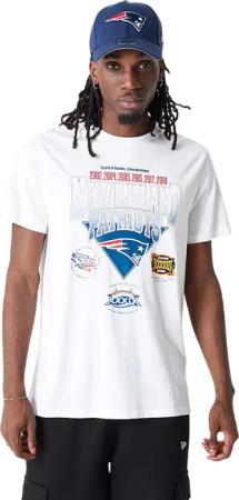 New Era New England Patriots T-shirt Weiß