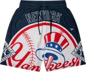 New Era New York Yankees Short Blau