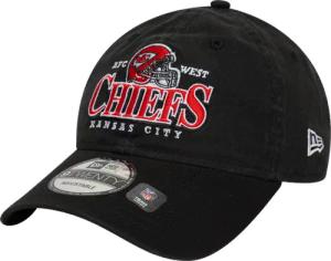 New Era NFL Kansas City Chiefs Helmet 9twenty Cap Schwarz