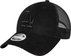 New-Era  Schirmmütze LA DODGERS WOMENS FABRIC BLACK 9FORTY TRUCKER ADJUSTABLE CAP