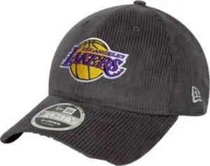 New-Era  Schirmmütze LA LAKERS MLB CORD DARK GREY 9FORTY M-CROWN