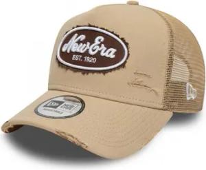 New-Era  Schirmmütze Oval canvas distress trucker newera