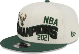 New Era Snapback Cap 9Fifty CHAMPSIONS 2021 Milwaukee Bucks