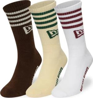 New Era Socken Stripe Crew 3er Pack bunt