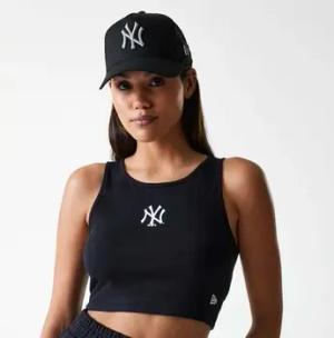 New-Era  Tank Top Wmns Mlb Midi Le Crop Tank Neyyan Blk