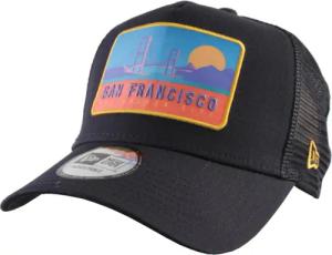 New Era Trucker Cap San Francisco Location, Navy Blau