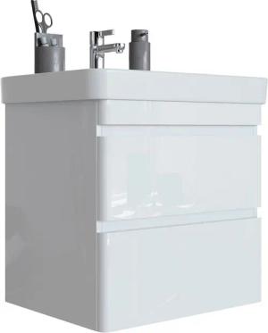 Newroom Waschtisch Axina, Waschbeckenunterschrank inkl. Waschbecken lackiert - Hängend