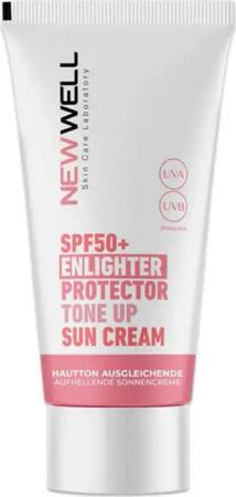 Newwell Sonnenschutzcreme Aufhellend SPF50+ 50ml, Blaulichtschutz, Tonangleichend, SPF50