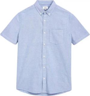Next Kurzarmhemd Kurzärmeliges Oxford-Hemd (1-tlg)
