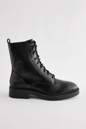 Next Signature Comfort® Schnürstiefel aus Leder Schnürstiefelette (1-tlg)