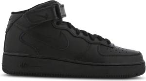 Nike Air Force Herren Sneaker - Schwarz - Größe 44.5 - Leder, Textil
