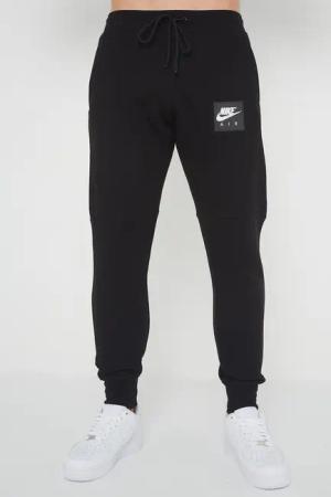 Nike Air Herren Fleece-Jogger in Schwarz