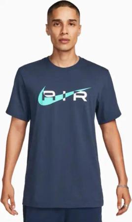 Nike Air Herren Grafik-T-Shirt in Marineblau