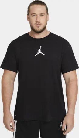 Nike Air Jordan Jumpman Herren-T-Shirt mit Rundhalsausschnitt in Schwarz