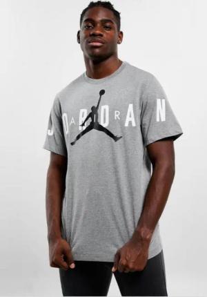 Nike Air Jordan Stretch-T-Shirt in Grau