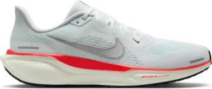 Nike AIR ZOOM PEGASUS 41 Herren WHITE/METALLIC SILVER-BARELY GREEN Gr. 40,5