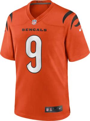 Nike Cincinnati Bengals Joe Burrow 9 Spielertrikot Herren