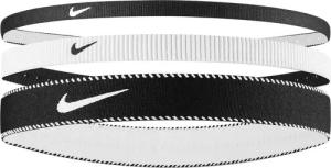 Nike - "Classic" Stirnband(3er-Pack) (Weiß/Schwarz)