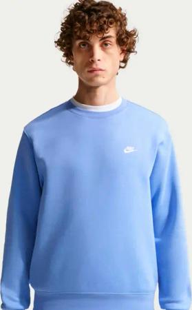 Nike Club Crew Sweatshirt Herren-hellblau in hellblau, Größe: XL