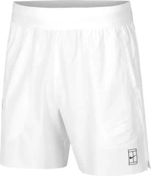 Nike Court Dri-Fit Advantage 6in Shorts Herren-Weiß,Schwarz in weiß