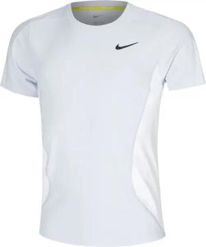 Nike Court Dri-Fit Advantage Slam T-Shirt Herren-Hellgrau,Weiß in hellgrau, Größe: XXL