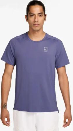 Nike Court Dri-FIT Advantage T-Shirt Herren-flieder in flieder, Größe: XXL
