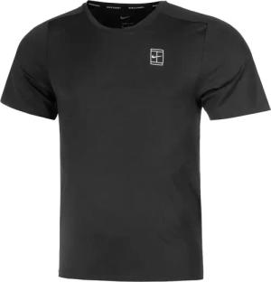 Nike Court Dri-Fit Advantage T-Shirt Herren-Schwarz,Weiß in schwarz