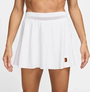 Nike Court Dri-FIT Slam Ace High Rise Rock -weiß in weiß, Größe: L