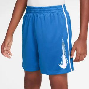 Nike Dri-Fit Multi Shorts Kinder-Blau in blau, Größe: S