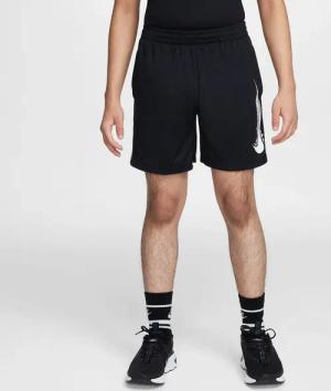 Nike Dri-Fit Multi Shorts Kinder-Schwarz in schwarz, Größe: S