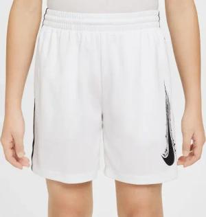 Nike Dri-Fit Multi Shorts Kinder-Weiß in weiß, Größe: M