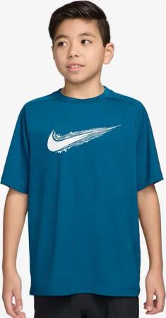 Nike Dri-FIT Multi T-Shirt Kinder in blau