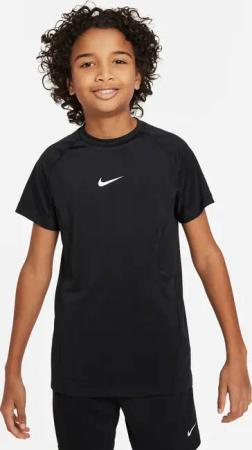Nike Dri-Fit Pro T-Shirt Jungen-Schwarz in schwarz, Größe: S