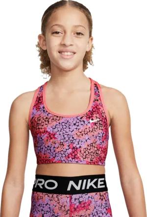 Nike - Dri-Fit Swoosh Sport BH Mädchen pink salt